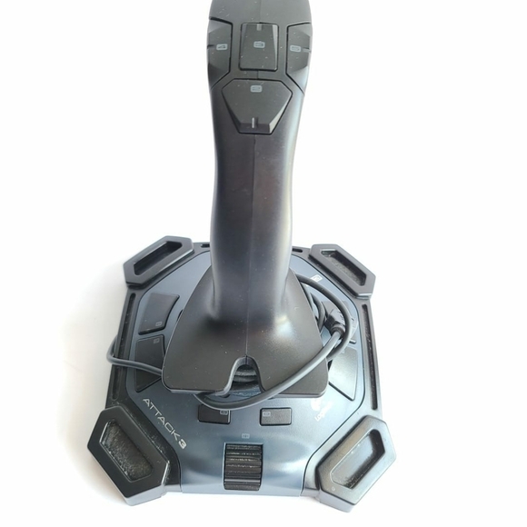 Logitech Attack 3 Flight Stick USB Wired PC - Picture 1 of 6
